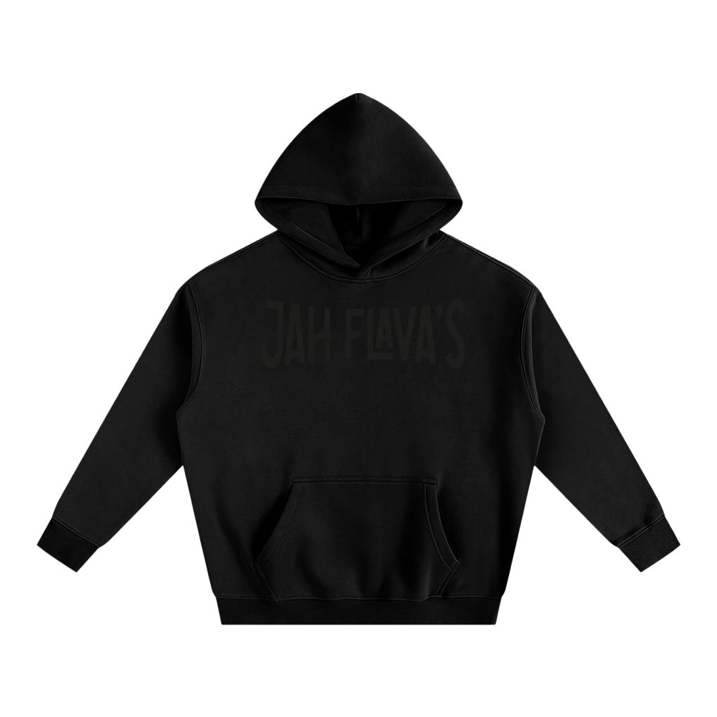 oversize fleeced hoodie